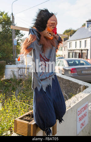 Halloween dans Leap West Cork Irlande Banque D'Images