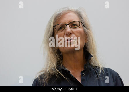 Annie Leibovitz, photographe nous dévoile sa nouvelle exposition 'Les femmes : Nouveaux portraits' à la station d'alimentation hydraulique Wapping. Banque D'Images