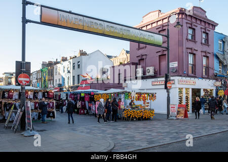 Inverness Street Market at Camden Lock Banque D'Images