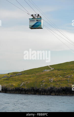 Dursey Island Télécabine sur la péninsule de Beara en Irlande Banque D'Images