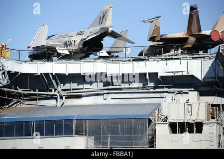 USS Midway Museum Banque D'Images