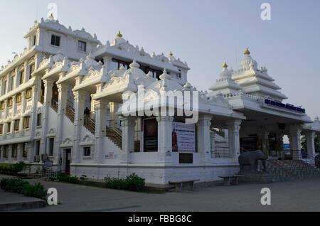 Temple ISKCON Chennai, Madras, Tamil Nadu, Inde, Asie Banque D'Images