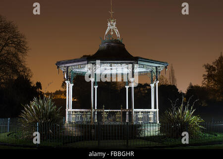 Bandstand, Croydon Road Recreation Ground, Beckenham où David Bowie a joué son concert en 1969 Banque D'Images