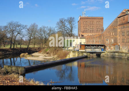 Dessau Jonitzer Jonitzer Cronberger Hof Dessau - moulin à eau 01 Banque D'Images