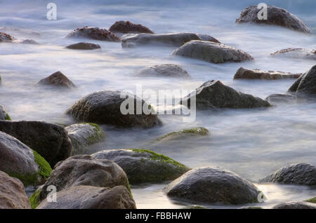 Felsen dans der Brandung - rocks in surf 02 Banque D'Images