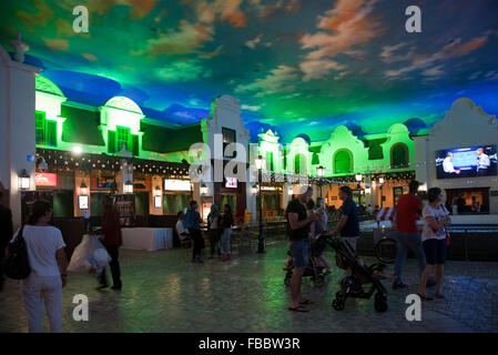 Food Court du Grand Ouest complexe Casino à Cape Town - Afrique du Sud Banque D'Images