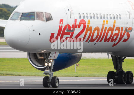 La compagnie aérienne Jet 2 Jours fériés Banque D'Images