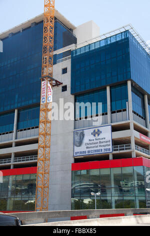 Christiaan Barnard Memorial Hospital en construction à Cape Town - Afrique du Sud Banque D'Images