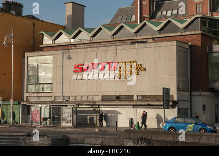 Dublin, le SIPTU Union Européenne Banque D'Images