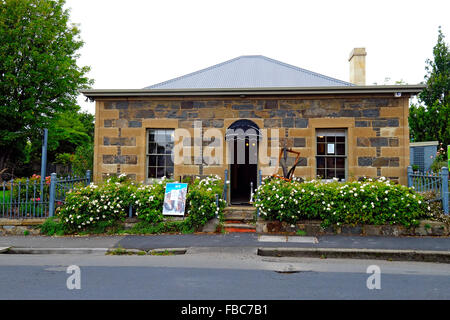 Zone de Battery Point Hobart Tasmanie Australie Derwent AU Banque D'Images