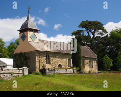 L'église St-Michel à Croft Castle Banque D'Images