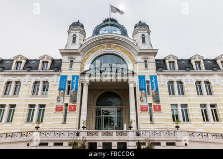 Vue sur le Palais Lumière à Evian-les-bains France Banque D'Images