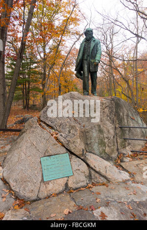 Le Trailside museum et zoo de Bear Mountain NY Banque D'Images