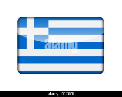 Le drapeau grec Banque D'Images