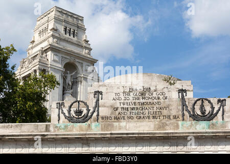 Tower Hill Memorial, London, Royaume-Uni Banque D'Images