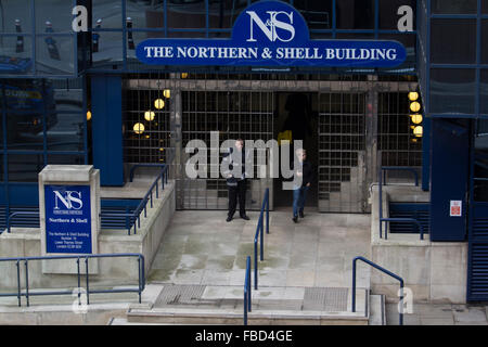 Et Du Nord Bâtiment Shell, siège de l'éditeur du Daily Star, Daily Express, nouvelle, Sunday Express, et Star Magazine à Londres Banque D'Images