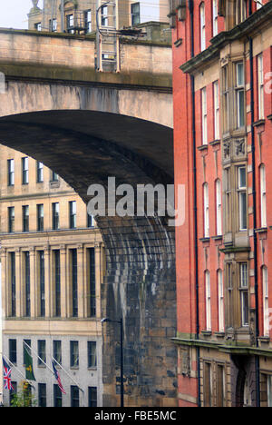 Dean Street, Newcastle upon Tyne Banque D'Images