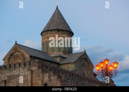 Georgien, Mtskheta, Swetizchoweli-Kathedrale Banque D'Images