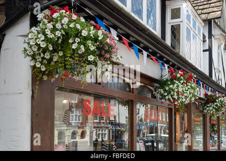 East Grinstead en fleur Banque D'Images