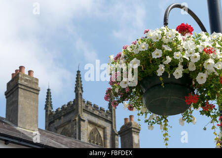 East Grinstead en fleur Banque D'Images