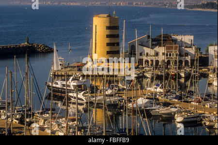 Marina, Aguadulce, Roquetas de Mar.la province d'Almeria, Andalousie, espagne. Banque D'Images