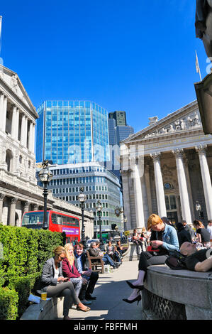 Ville de London / Financial District / Square Mile Banque D'Images