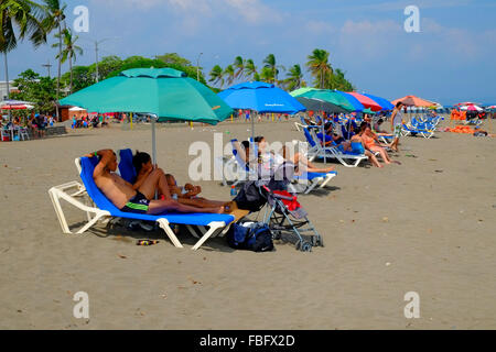 Beach Puntarenas Costa Rica Amérique Centrale Banque D'Images