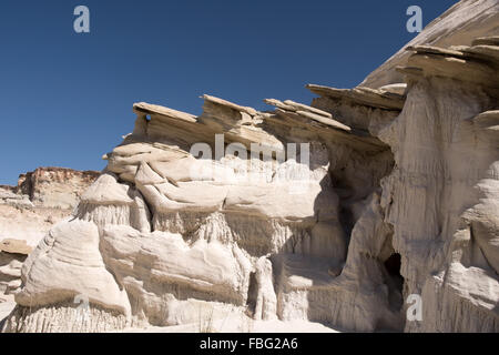 L'éluder Canyon est situé dans la région de White Sands du Grand escalier - Escalante National Monuments dans l'Utah, USA. Banque D'Images