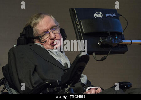 STARMUS annonce panneau de Stephen Hawking Médailles pour la communication scientifique à la Société royale comprend : le professeur Stephen Hawking Où : London, Royaume-Uni Quand : 16 déc 2015 Banque D'Images