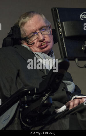 STARMUS annonce panneau de Stephen Hawking Médailles pour la communication scientifique à la Société royale comprend : le professeur Stephen Hawking Où : London, Royaume-Uni Quand : 16 déc 2015 Banque D'Images