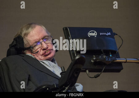 STARMUS annonce panneau de Stephen Hawking Médailles pour la communication scientifique à la Société royale comprend : le professeur Stephen Hawking Où : London, Royaume-Uni Quand : 16 déc 2015 Banque D'Images