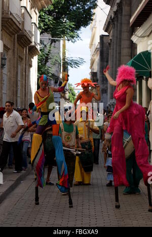 Groupe Carnival, La Havane, Cuba Banque D'Images