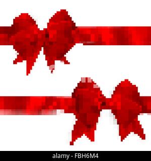 Satin rouge brillant. EPS 10 Illustration de Vecteur