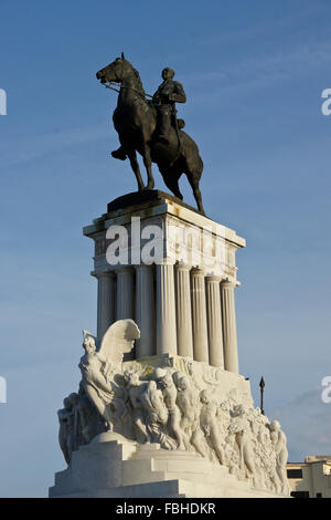 Monument à Generalisimo Maximo Gomez, La Havane, Cuba Banque D'Images