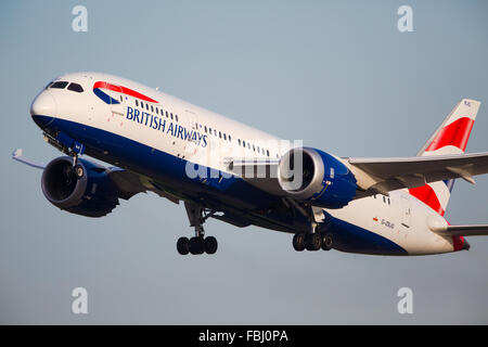 British Airways Boeing 787 Dreamliner Banque D'Images