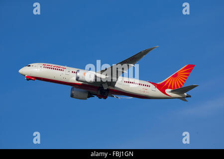 Boeing 787 Dreamliner d'Air India Banque D'Images