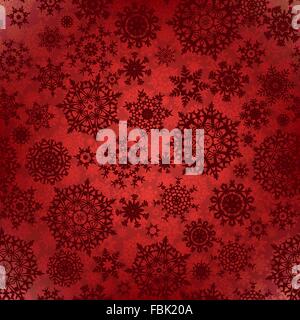 Seamless texture pattern Noël rouge profond. EPS 8 Illustration de Vecteur