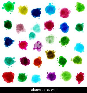 Bulles de parole (sans transparence). EPS 8 Illustration de Vecteur