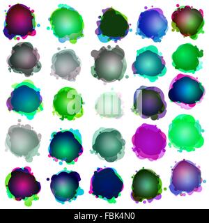 Bulles de texte. Illustration originale. EPS 10 Illustration de Vecteur