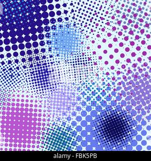 Résumé de l'objet de demi-teintes différentes couleurs. EPS 8 Illustration de Vecteur