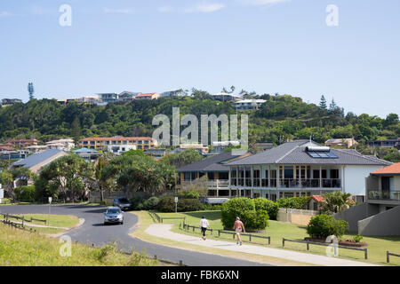 Village de Lennox tête sur la côte nord de la Nouvelle-Galles du Sud près de Byron Bay, Australie Banque D'Images