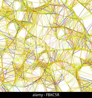 Résumé des lignes colorées sur neutre. EPS 8 Illustration de Vecteur