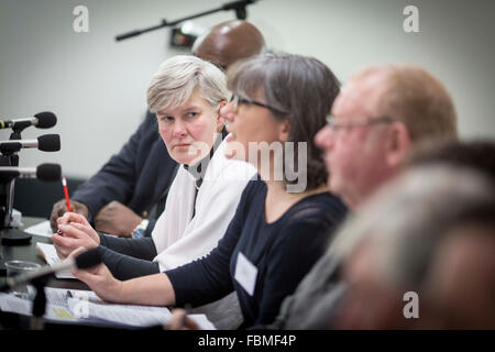 Kate Green OBE , un membre du parti travailliste britannique , député de Stretford et Urmston depuis 2010 Banque D'Images