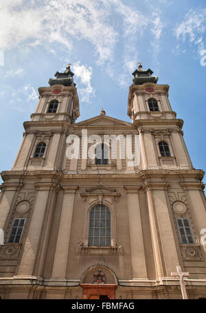 Cathédrale de Sainte Thérèse d'Avila de Subotica, Serbie Banque D'Images