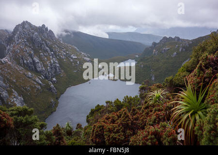 Lacs et montagnes de l'Ouest, plage d'Arthur Banque D'Images