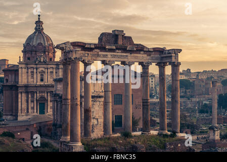 Rome, Italie : le Forum Romain Banque D'Images