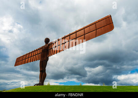 Ange du Nord Anthony Gormley Gateshead de Tyne et Wear North East England UK Europe Banque D'Images