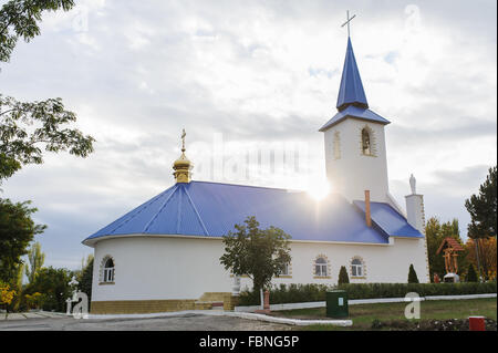 Au cours de l'Église orthodoxe le baptême baptême Banque D'Images