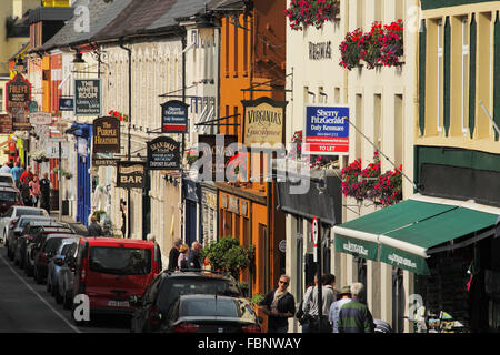 Henry Street à Kenmare, comté de Kerry, Irlande Banque D'Images