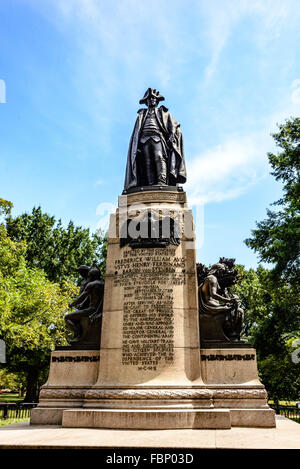 Le général Friedrich Wilhelm von Steuben Memorial, Lafayette Park, Pennsylvania Avenue NW, Washington, DC Banque D'Images